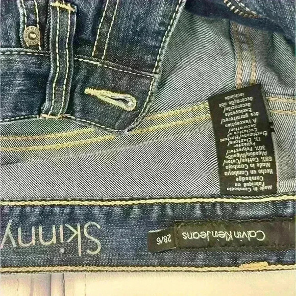 Calvin Klein Skinny Jeans Womens Size 6 - Picture 4 of 4